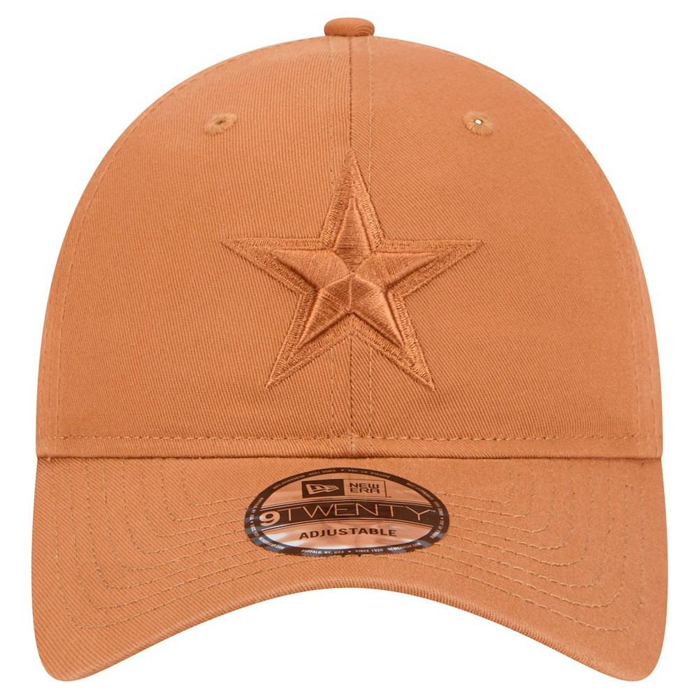 Dallas Cowboys New Era Tonal Color Pack 9TWENTY Adjustable Hat - Brown on sale