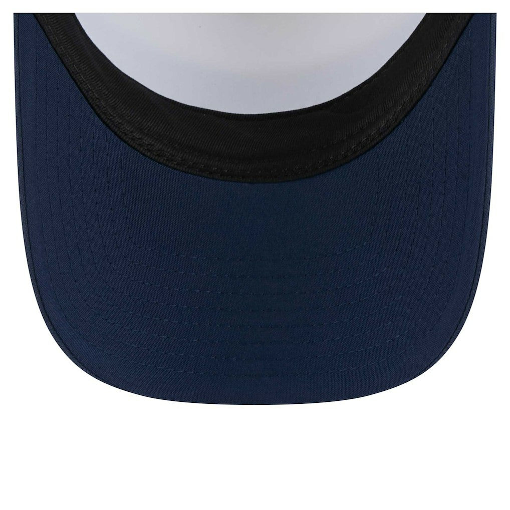 Dallas Cowboys New Era Youth Sport Night Color Block 9FORTY A-Frame Trucker Adjustable Hat - White/Navy outlet