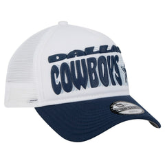 Dallas Cowboys New Era Preschool Team Printed A Frame 9FORTY Adjustable Hat - White outlet