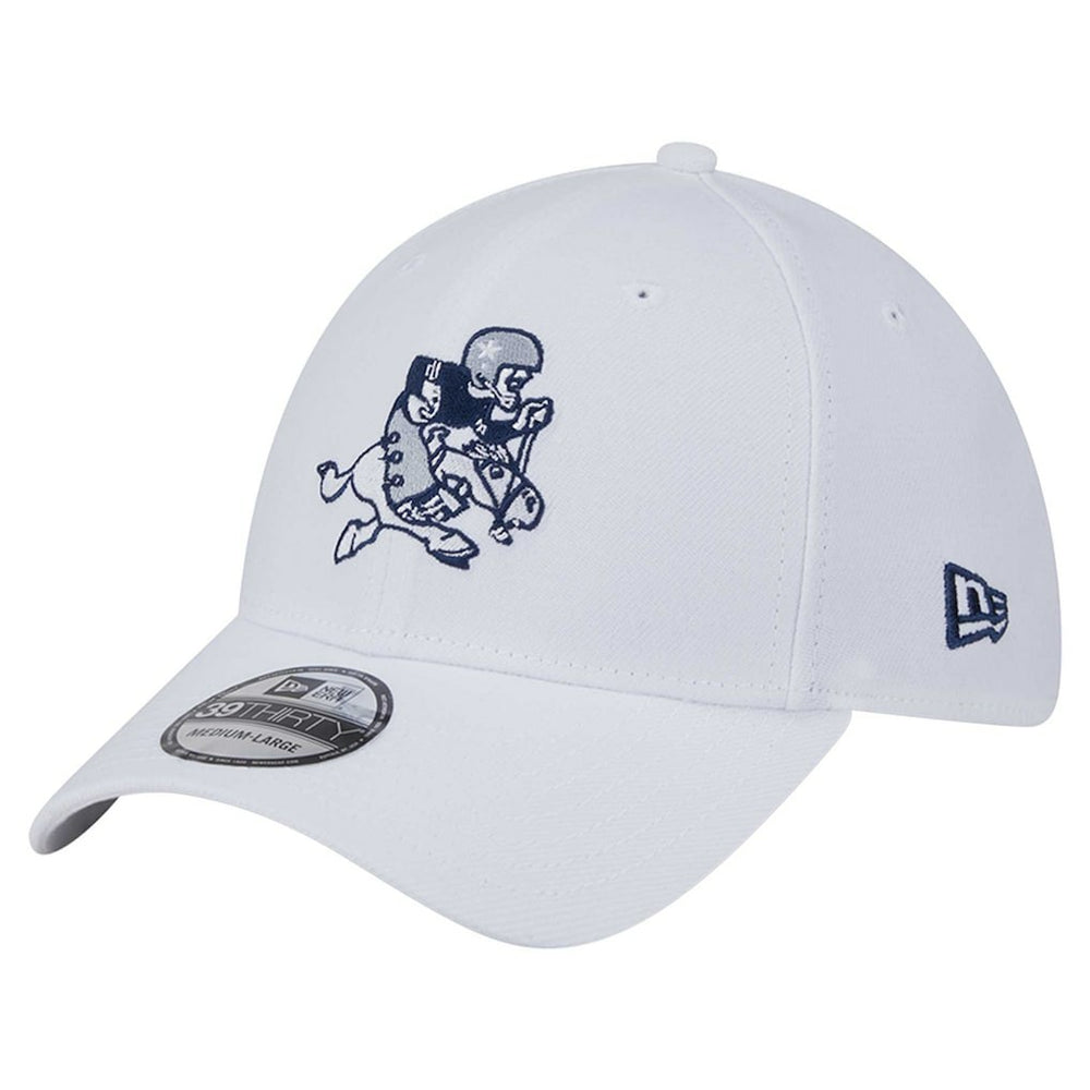 Dallas Cowboys New Era Throwback 39THIRTY Flex Hat - White on sale