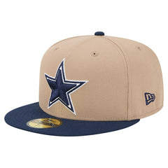 Dallas Cowboys New Era 59FIFTY Fitted Hat - Tan outlet