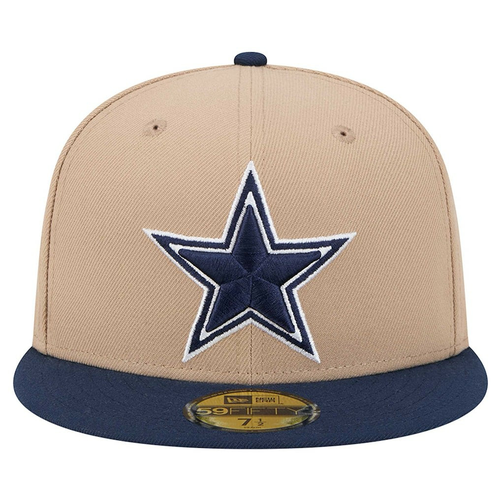 Dallas Cowboys New Era 59FIFTY Fitted Hat - Tan outlet