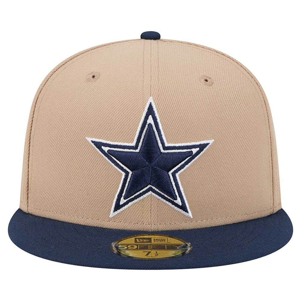 Dallas Cowboys New Era 59FIFTY Fitted Hat - Tan outlet