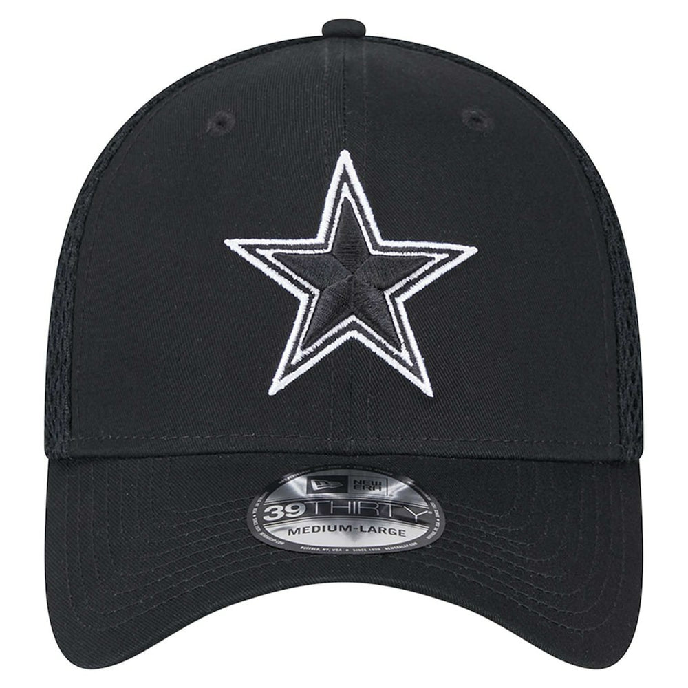 Dallas Cowboys New Era Main B-Dub Neo 39THIRTY Flex Hat - Black discount