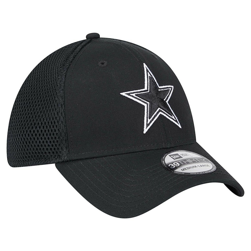 Dallas Cowboys New Era Main B-Dub Neo 39THIRTY Flex Hat - Black discount