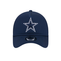 Dallas Cowboys New Era Main A-Frame Trucker 9FORTY Adjustable Hat - Navy for sale