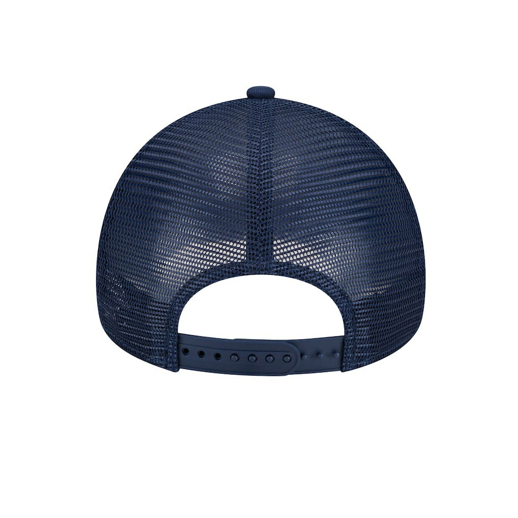 Dallas Cowboys New Era Main A-Frame Trucker 9FORTY Adjustable Hat - Navy for sale