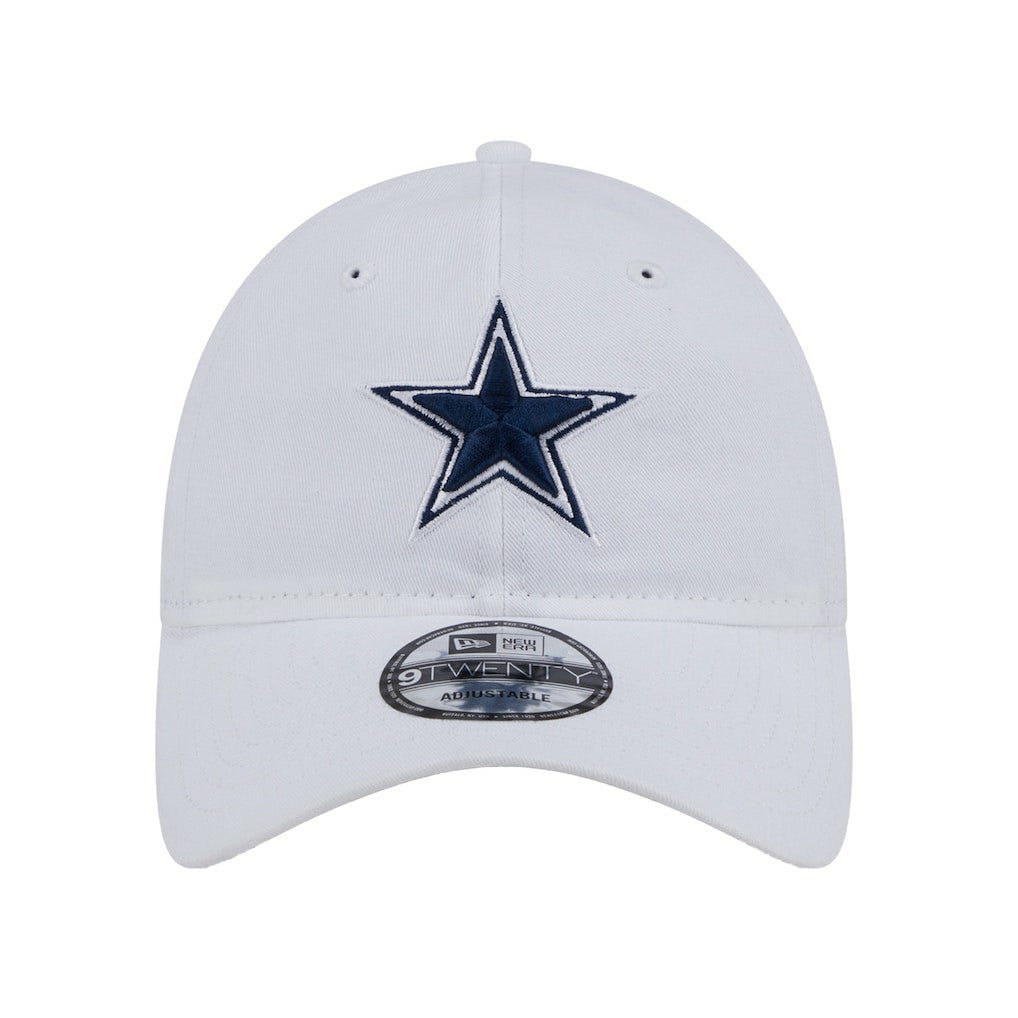 Dallas Cowboys New Era Main 9TWENTY Adjustable Hat - White outlet