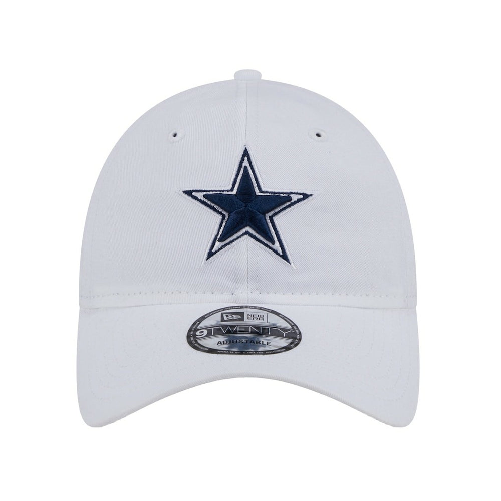 Dallas Cowboys New Era Main 9TWENTY Adjustable Hat - White outlet