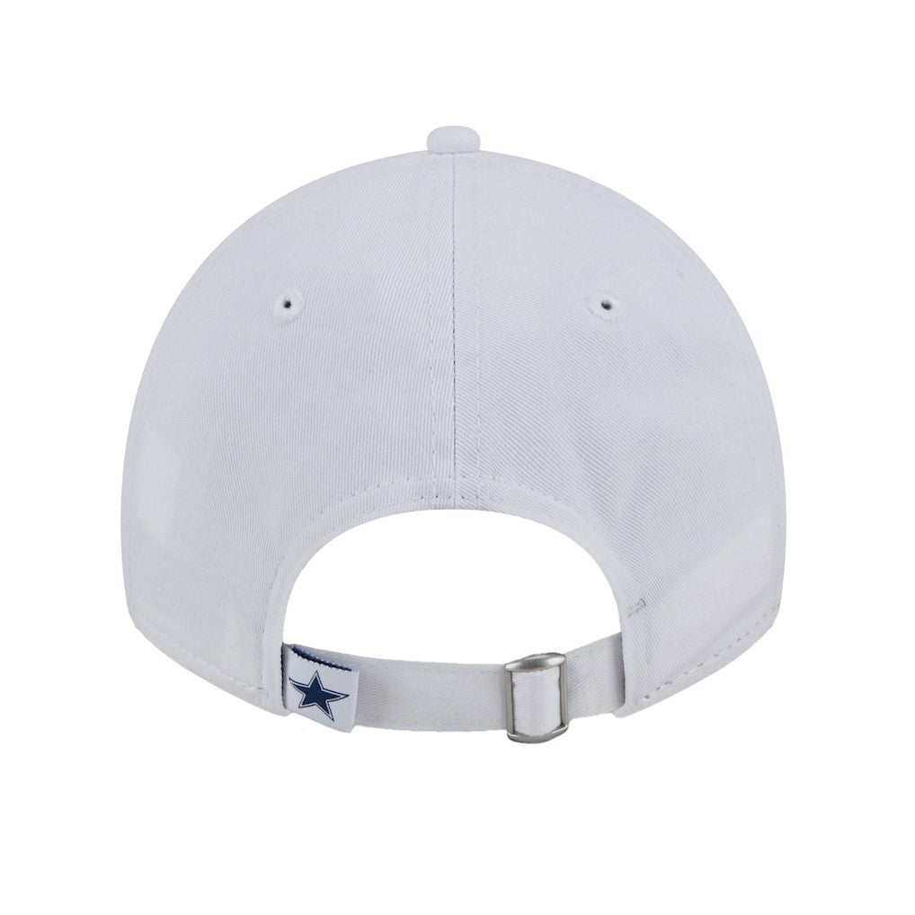 Dallas Cowboys New Era Main 9TWENTY Adjustable Hat - White outlet