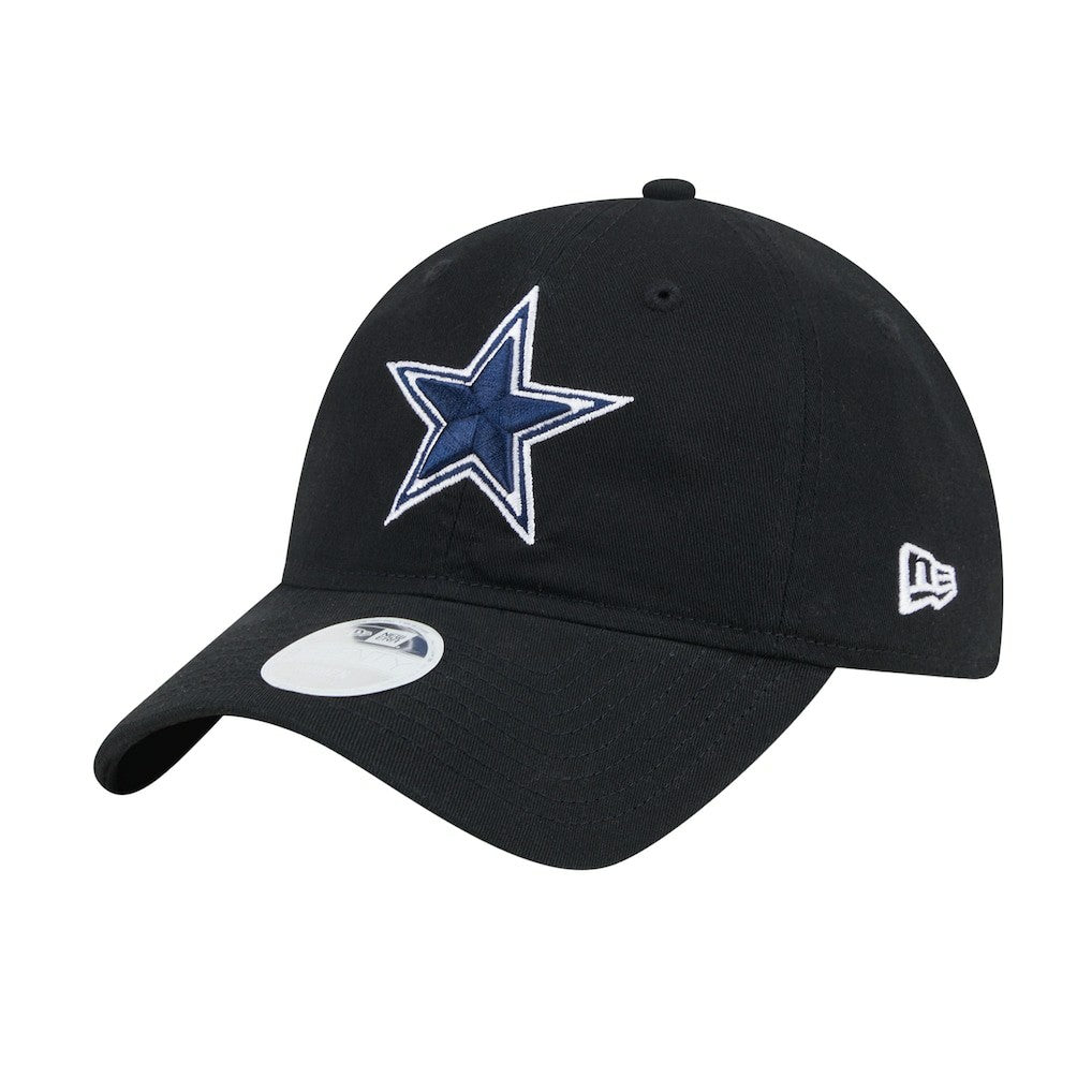 Dallas Cowboys New Era Women's Main 9TWENTY Adjustable Hat - Black outlet