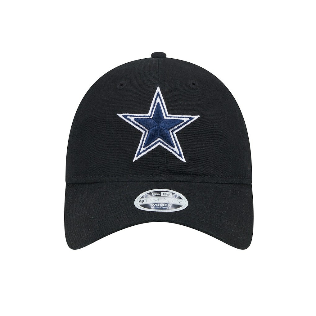 Dallas Cowboys New Era Women's Main 9TWENTY Adjustable Hat - Black outlet
