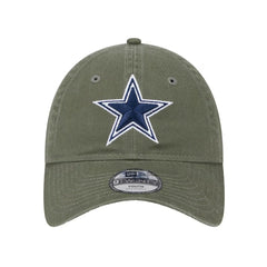 Dallas Cowboys New Era Youth Main 9TWENTY Adjustable Hat - Olive outlet