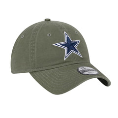 Dallas Cowboys New Era Youth Main 9TWENTY Adjustable Hat - Olive outlet