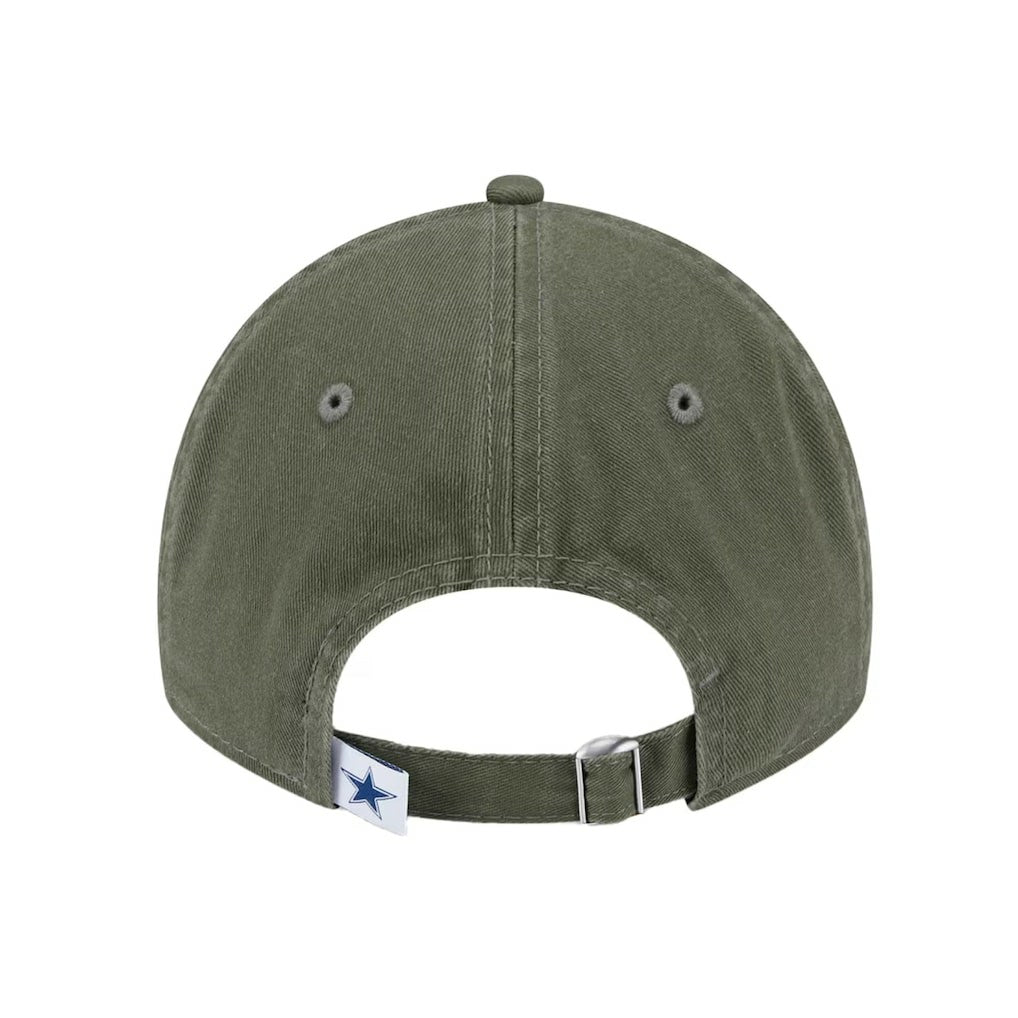 Dallas Cowboys New Era Youth Main 9TWENTY Adjustable Hat - Olive outlet