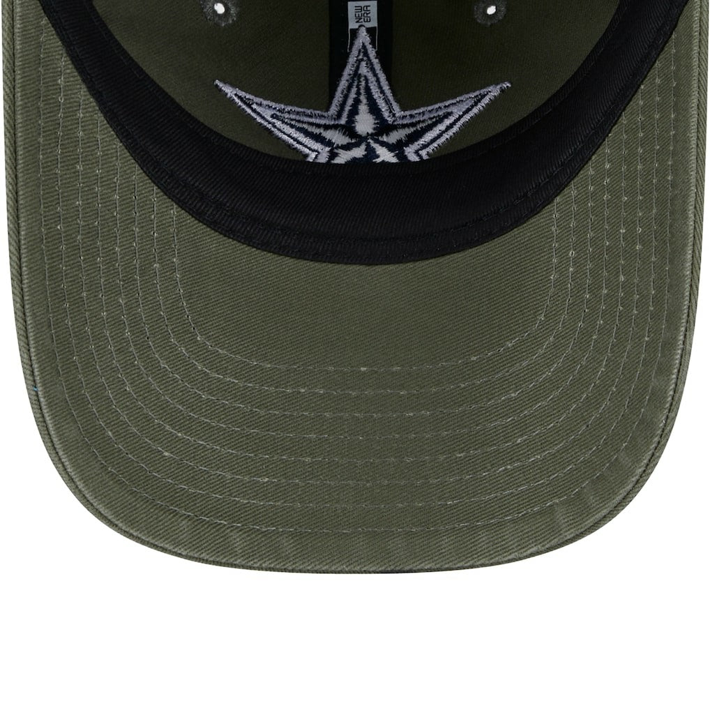 Dallas Cowboys New Era Youth Main 9TWENTY Adjustable Hat - Olive outlet
