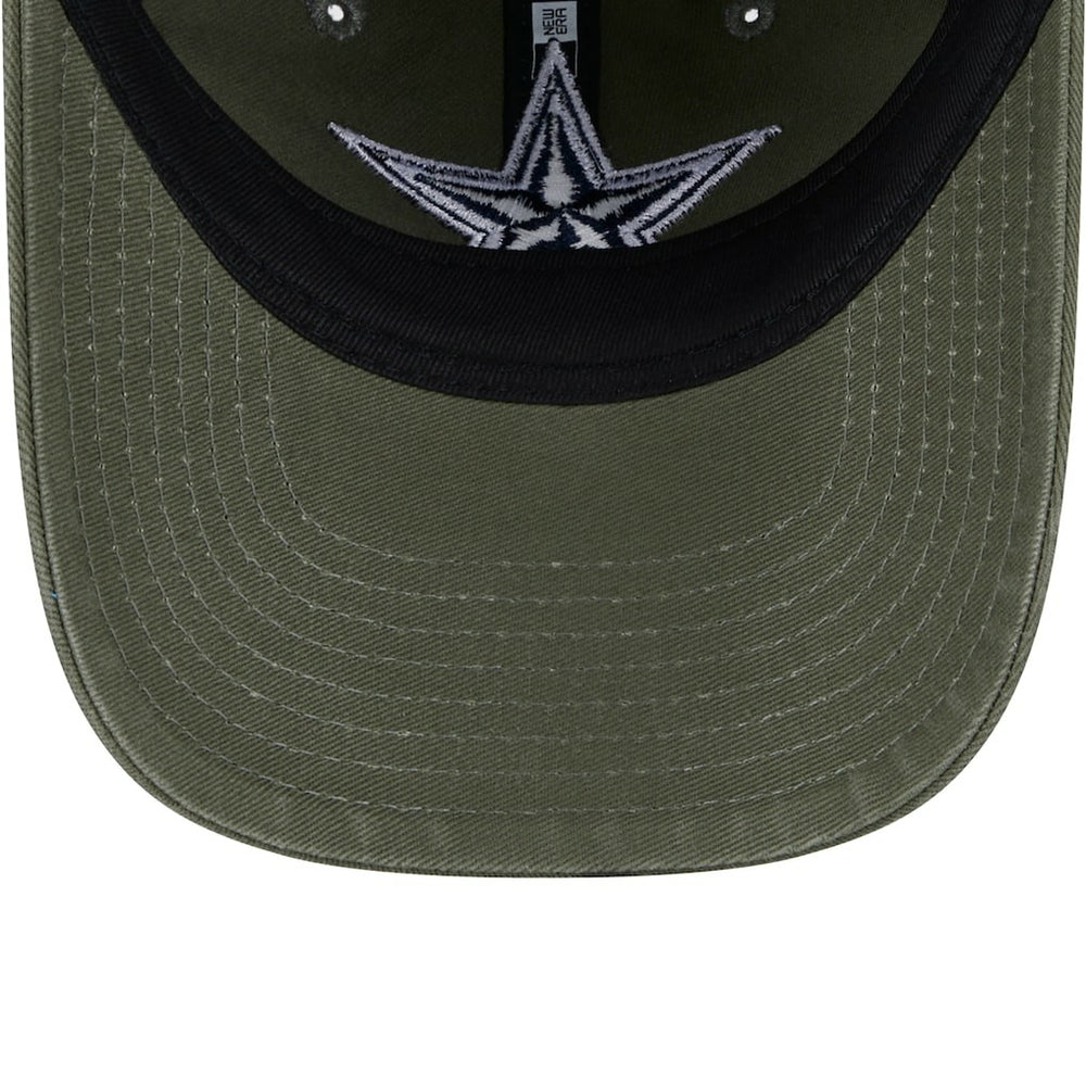 Dallas Cowboys New Era Youth Main 9TWENTY Adjustable Hat - Olive outlet
