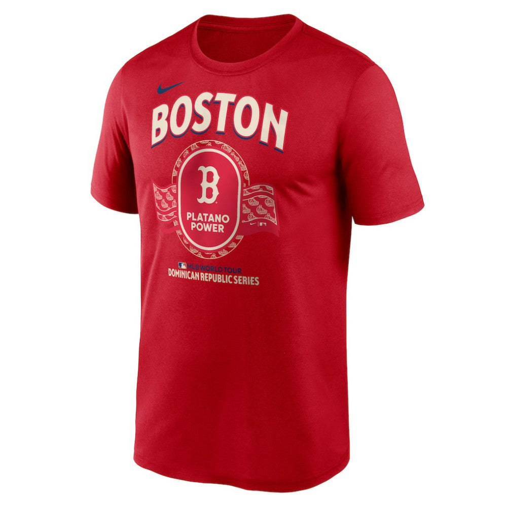 Boston Red Sox Dominican Republic Series Legend T-Shirt Red