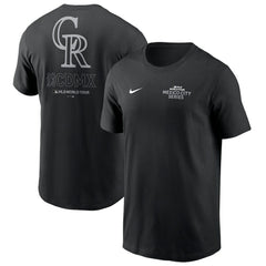 Colorado Rockies 2024 MLB World Tour Mexico City Series T-Shirt Black