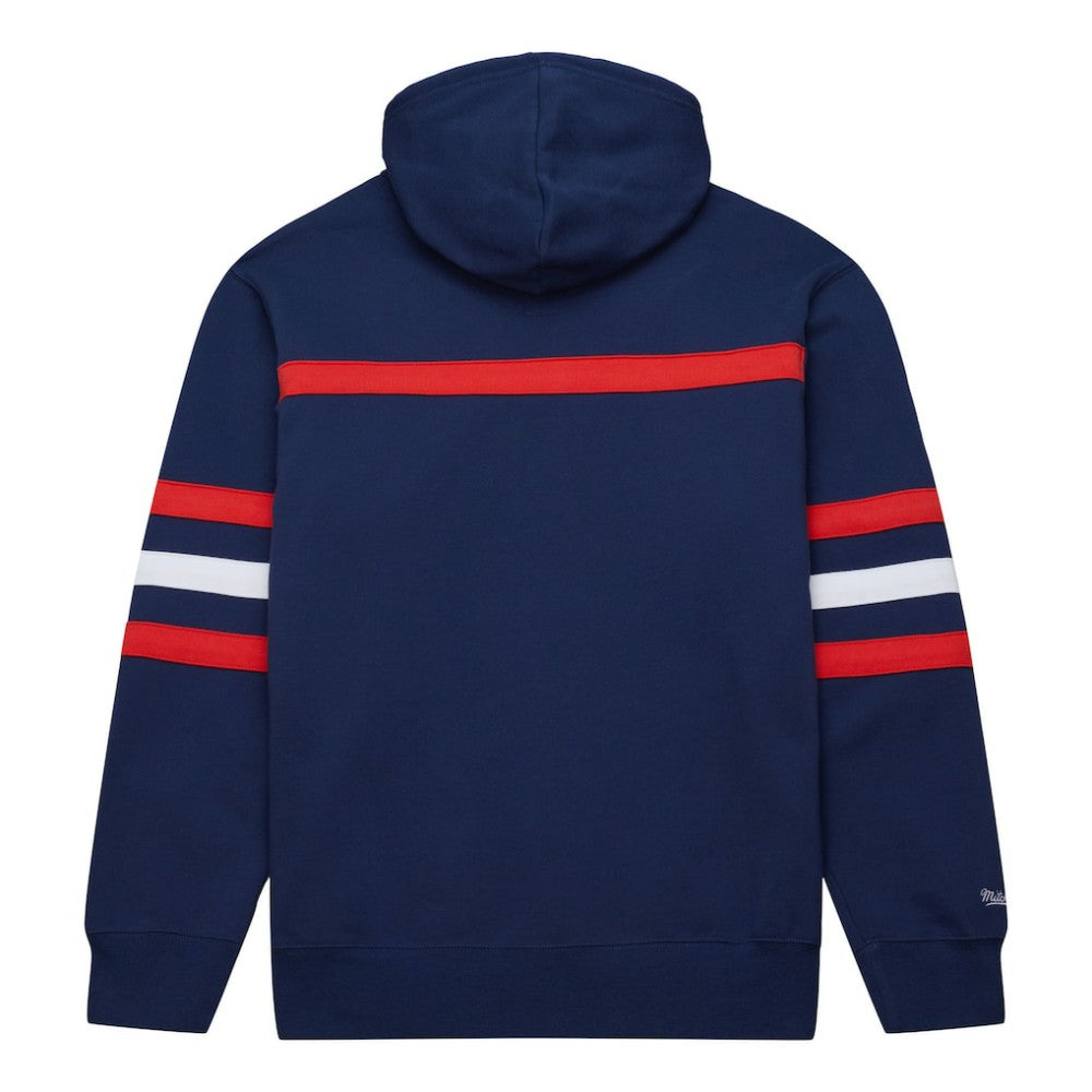 Florida Panthers Mitchell & Ness Head Coach Pullover Hoodie - Navy Hoodies
