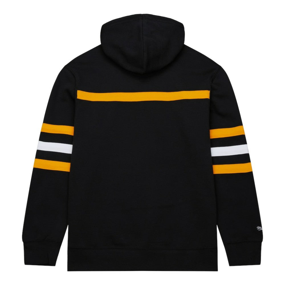 Pittsburgh Penguins Mitchell & Ness Head Coach Pullover Hoodie - Black Hoodies