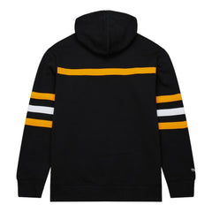 Pittsburgh Penguins Mitchell & Ness Head Coach Pullover Hoodie - Black Hoodies