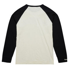 Pittsburgh Penguins Mitchell & Ness Legendary Slub Vintage Raglan Long Sleeve T-Shirt - Cream T-shirts