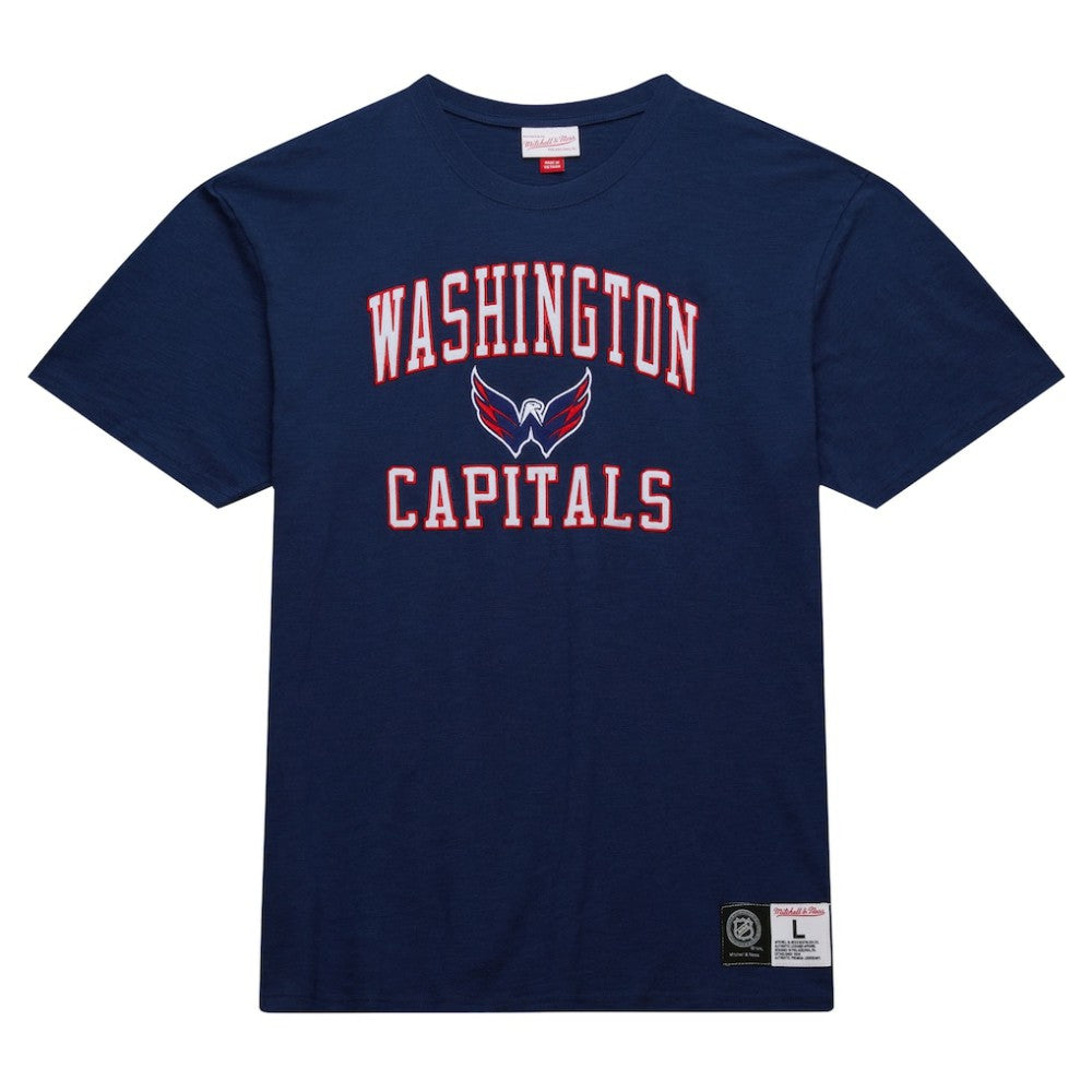 Washington Capitals Mitchell & Ness Legendary Slub T-Shirt - Navy T-shirts