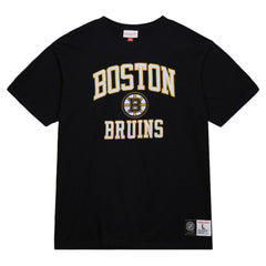 Boston Bruins Mitchell & Ness Legendary Slub T-Shirt - Black T-shirts