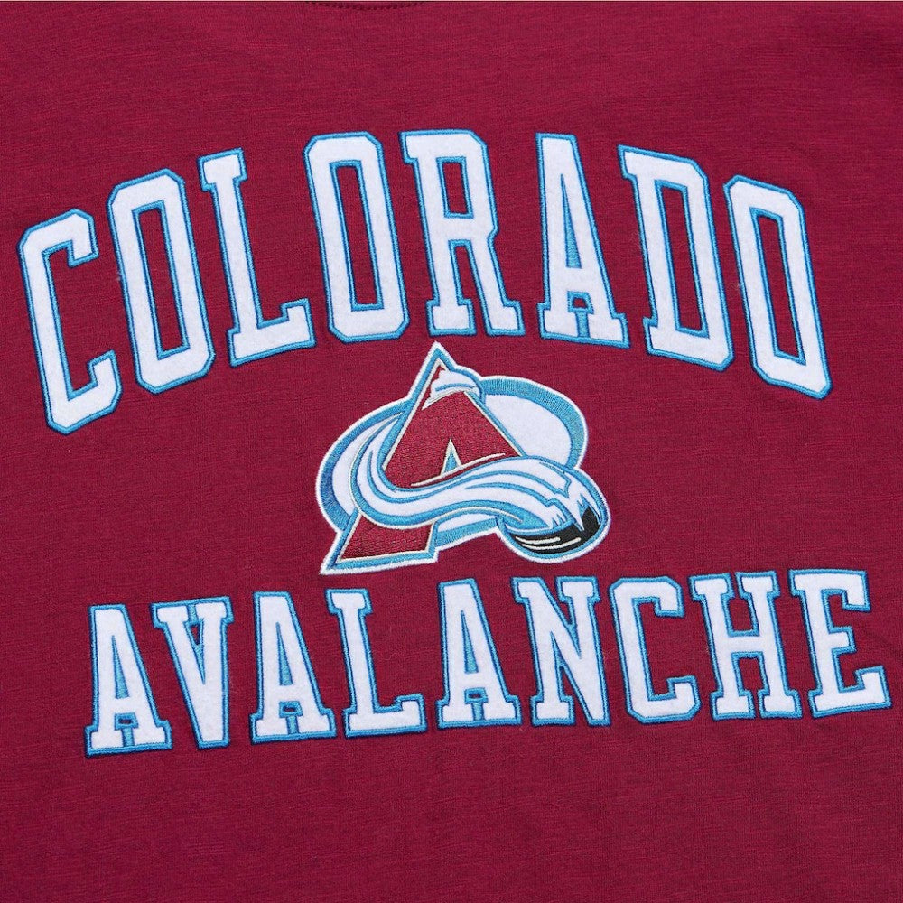 Colorado Avalanche Mitchell & Ness Legendary Slub T-Shirt - Burgundy T-shirts
