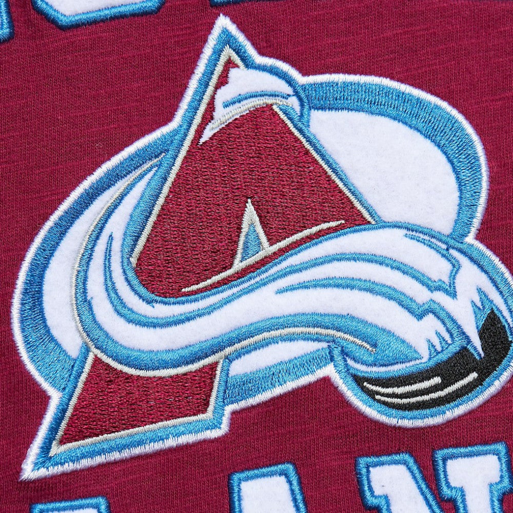 Colorado Avalanche Mitchell & Ness Legendary Slub T-Shirt - Burgundy T-shirts