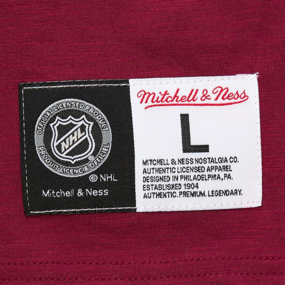 Colorado Avalanche Mitchell & Ness Legendary Slub T-Shirt - Burgundy T-shirts