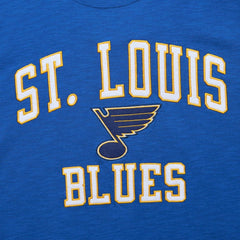 St. Louis Blues Mitchell & Ness Legendary Slub T-Shirt - Blue T-shirts