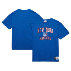New York Rangers Mitchell & Ness Legendary Slub T-Shirt - Blue T-shirts