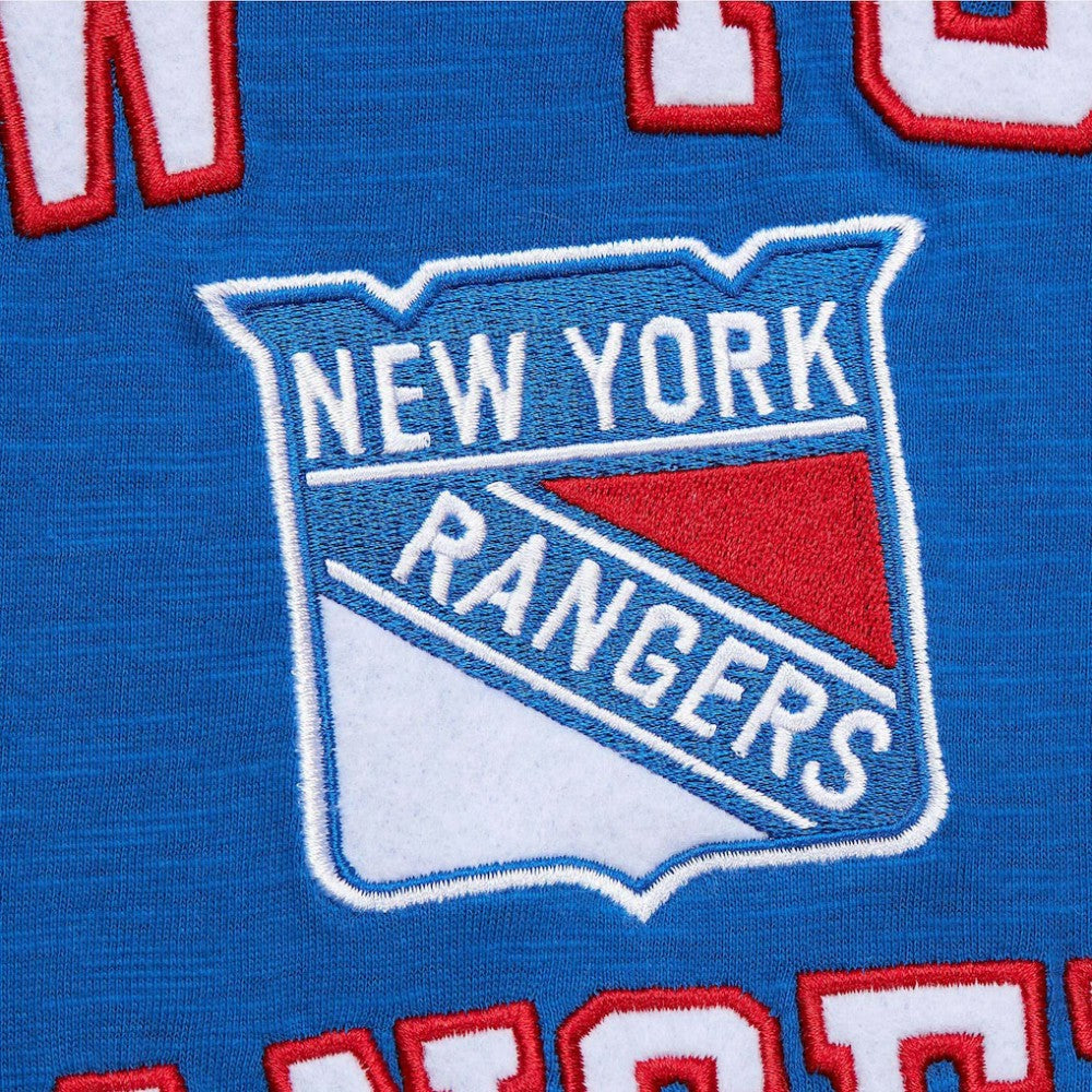 New York Rangers Mitchell & Ness Legendary Slub T-Shirt - Blue T-shirts