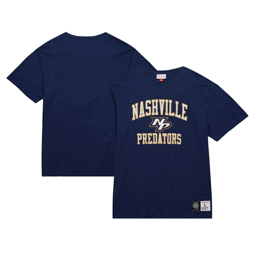 Nashville Predators Mitchell & Ness Legendary Slub T-Shirt - Navy T-shirts