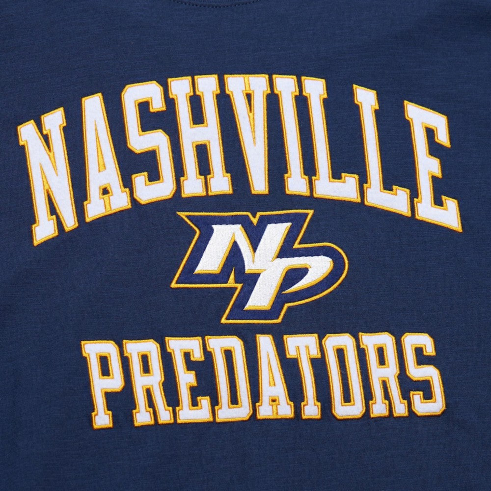 Nashville Predators Mitchell & Ness Legendary Slub T-Shirt - Navy T-shirts