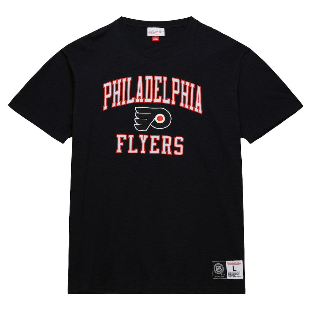 Philadelphia Flyers Mitchell & Ness Legendary Slub T-Shirt - Black T-shirts