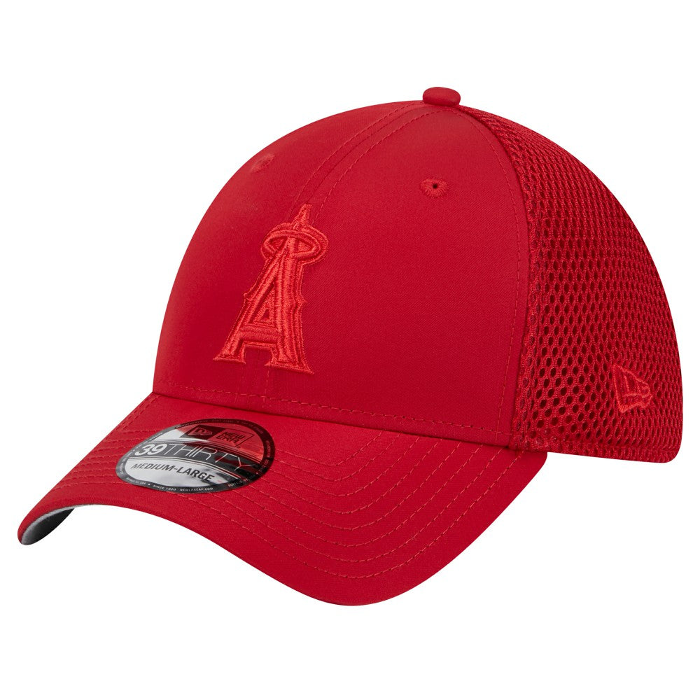 Los Angeles Angels Team Tone 39THIRTY Flex Hat Red