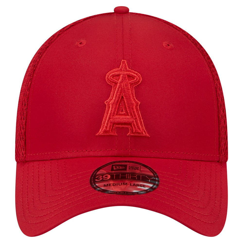 Los Angeles Angels Team Tone 39THIRTY Flex Hat Red