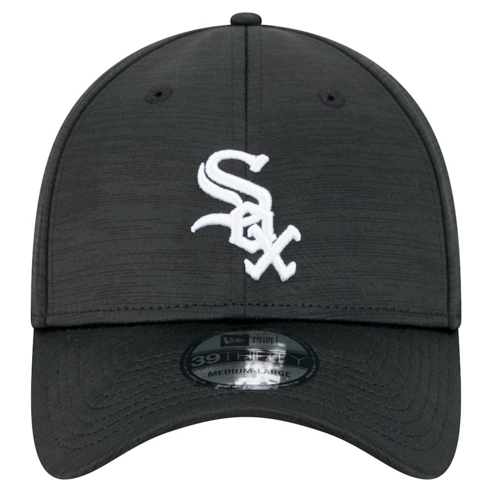 Chicago White Sox Tech 39THIRTY Flex Hat Black