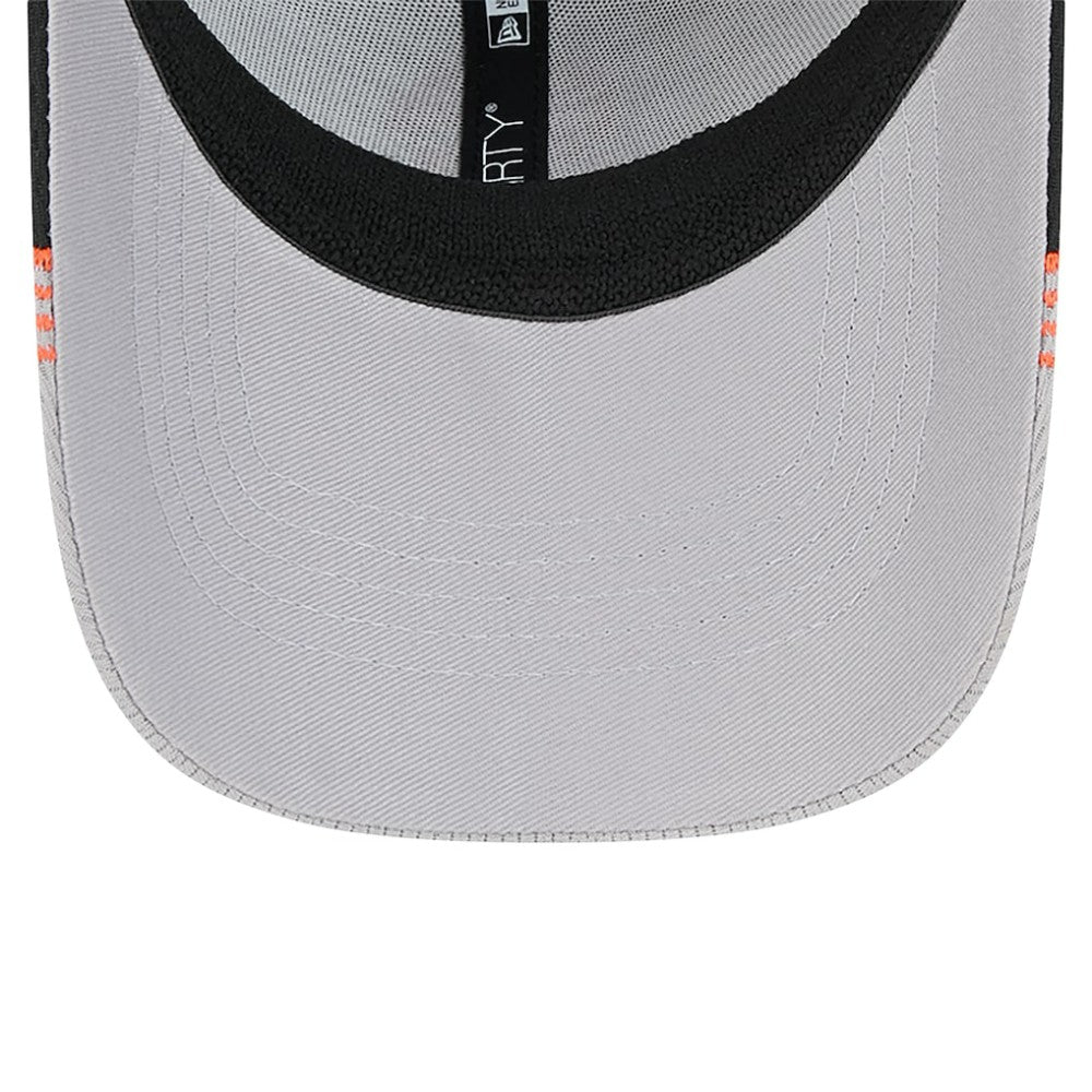 San Francisco Giants Visor Trim 39THIRTY Flex Hat Gray/Black