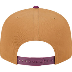 Los Angeles Dodgers Color Pack Two-Tone 9FIFTY Snapback Hat Brown/Purple