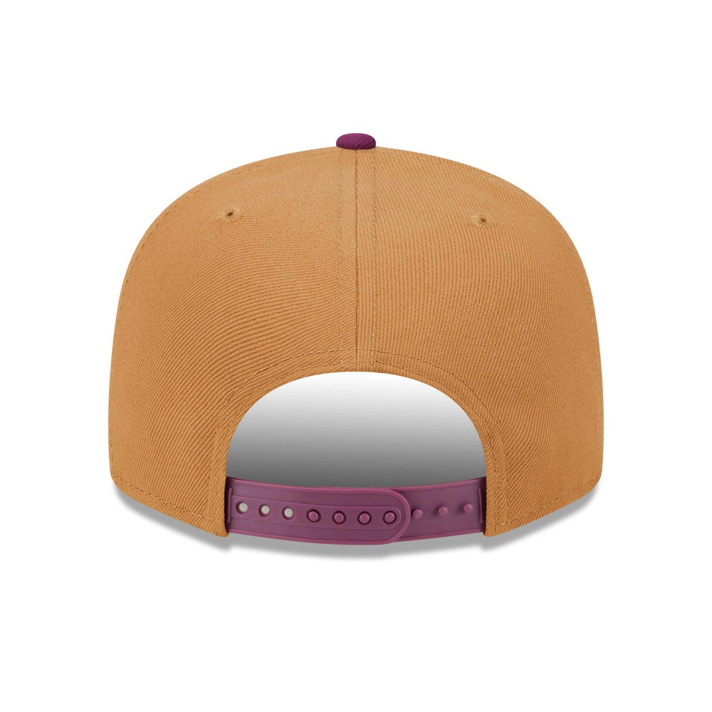 Athletics Color Pack Two-Tone 9FIFTY Snapback Hat Brown/Purple