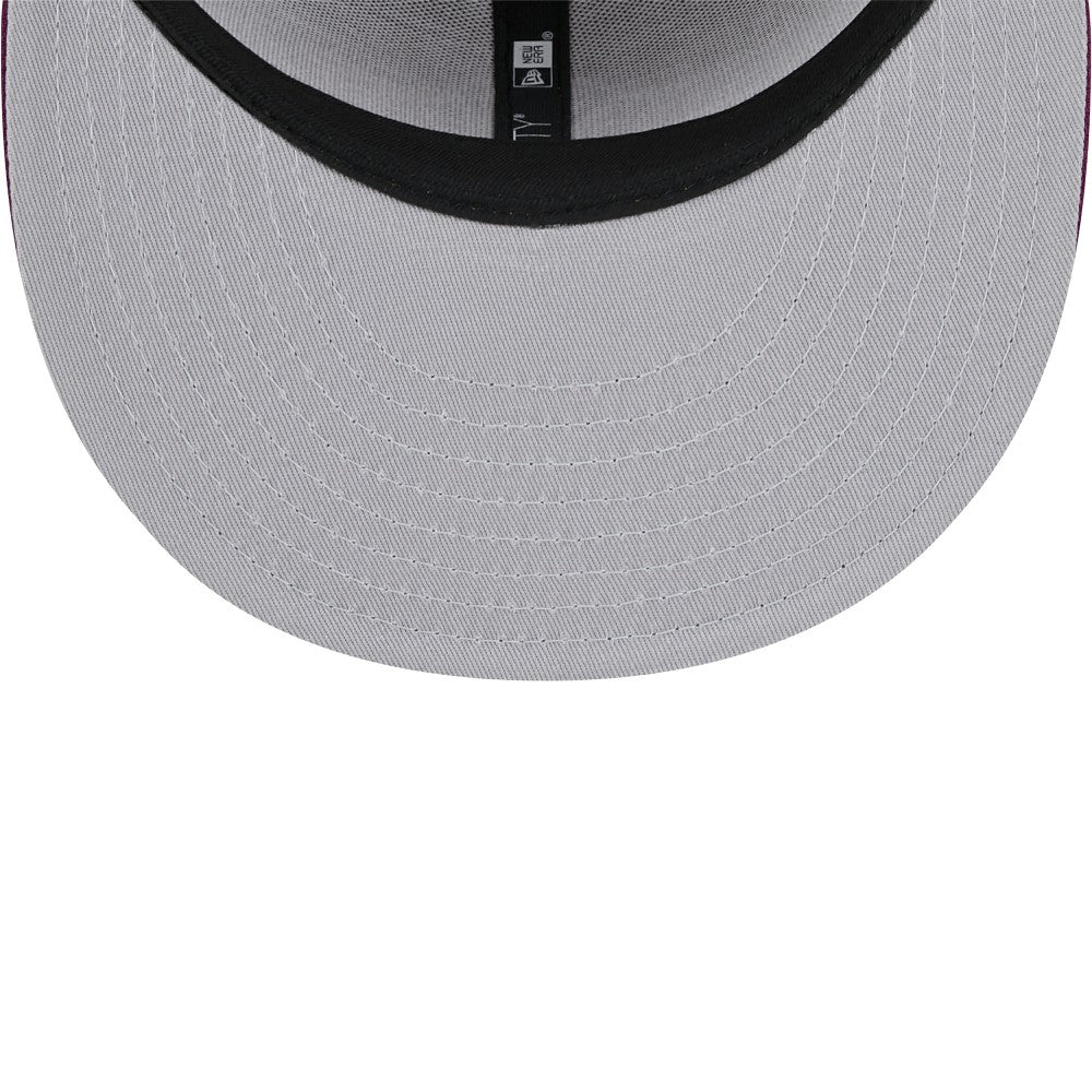 Athletics Color Pack Two-Tone 9FIFTY Snapback Hat Brown/Purple