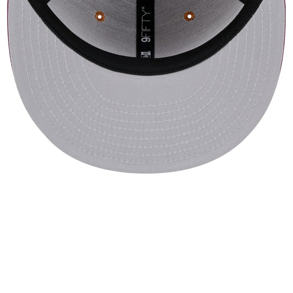 Detroit Tigers Color Pack Two-Tone 9FIFTY Snapback Hat Brown/Purple