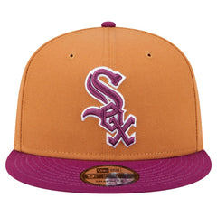 Chicago White Sox Color Pack Two-Tone 9FIFTY Snapback Hat Brown/Purple