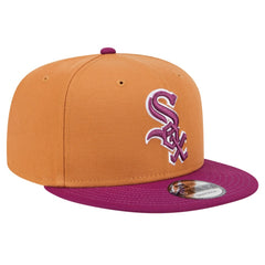 Chicago White Sox Color Pack Two-Tone 9FIFTY Snapback Hat Brown/Purple