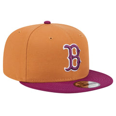 Boston Red Sox Color Pack Two-Tone 9FIFTY Snapback Hat Brown/Purple