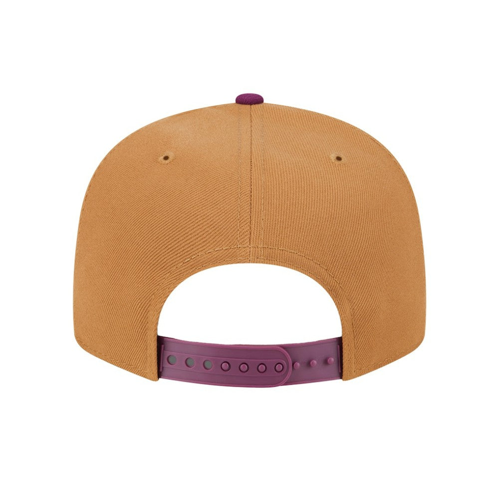 Atlanta Braves Color Pack Two-Tone 9FIFTY Snapback Hat Brown/Purple